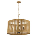 Six Light Pendant<br /><span style="color:#4AB0CE;">Entrega: 4-10 dias en USA</span><br /><span style="color:#4AB0CE;font-size:60%;">PREGUNTE POR ENTREGA EN PANAMA</span><br />Collection: Aven<br />Finish: Sand Coal Black