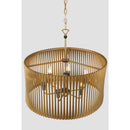 Six Light Pendant<br /><span style="color:#4AB0CE;">Entrega: 4-10 dias en USA</span><br /><span style="color:#4AB0CE;font-size:60%;">PREGUNTE POR ENTREGA EN PANAMA</span><br />Collection: Aven<br />Finish: Sand Coal Black