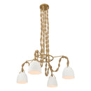 Four Light Pendant<br /><span style="color:#4AB0CE;">Entrega: 4-10 dias en USA</span><br /><span style="color:#4AB0CE;font-size:60%;">PREGUNTE POR ENTREGA EN PANAMA</span><br />Collection: Cordón<br />Finish: Legacy Brass