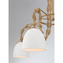 Four Light Pendant<br /><span style="color:#4AB0CE;">Entrega: 4-10 dias en USA</span><br /><span style="color:#4AB0CE;font-size:60%;">PREGUNTE POR ENTREGA EN PANAMA</span><br />Collection: Cordón<br />Finish: Legacy Brass
