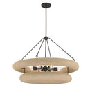 Eight Light Pendant<br /><span style="color:#4AB0CE;">Entrega: 4-10 dias en USA</span><br /><span style="color:#4AB0CE;font-size:60%;">PREGUNTE POR ENTREGA EN PANAMA</span><br />Collection: Aeris<br />Finish: Dark Bronze