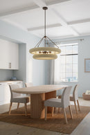 Eight Light Pendant<br /><span style="color:#4AB0CE;">Entrega: 4-10 dias en USA</span><br /><span style="color:#4AB0CE;font-size:60%;">PREGUNTE POR ENTREGA EN PANAMA</span><br />Collection: Aeris<br />Finish: Dark Bronze