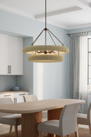 Minka-Lavery - 17116-860 - Eight Light Pendant - Aeris - Dark Bronze
