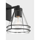 One Light Bath Sconce<br /><span style="color:#4AB0CE;">Entrega: 4-10 dias en USA</span><br /><span style="color:#4AB0CE;font-size:60%;">PREGUNTE POR ENTREGA EN PANAMA</span><br />Collection: Lorenth<br />Finish: Dark Matte Black
