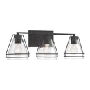 Three Light Vanity<br /><span style="color:#4AB0CE;">Entrega: 4-10 dias en USA</span><br /><span style="color:#4AB0CE;font-size:60%;">PREGUNTE POR ENTREGA EN PANAMA</span><br />Collection: Lorenth<br />Finish: Dark Matte Black