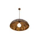 One Light Pendant<br /><span style="color:#4AB0CE;">Entrega: 4-10 dias en USA</span><br /><span style="color:#4AB0CE;font-size:60%;">PREGUNTE POR ENTREGA EN PANAMA</span><br />Collection: Zinnia<br />Finish: Antique Brass