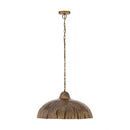 One Light Pendant<br /><span style="color:#4AB0CE;">Entrega: 4-10 dias en USA</span><br /><span style="color:#4AB0CE;font-size:60%;">PREGUNTE POR ENTREGA EN PANAMA</span><br />Collection: Zinnia<br />Finish: Antique Brass