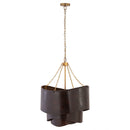 Three Light Pendant<br /><span style="color:#4AB0CE;">Entrega: 2-3 semanas en USA</span><br /><span style="color:#4AB0CE;font-size:60%;">PREGUNTE POR ENTREGA EN PANAMA</span><br />Collection: Zyra<br />Finish: Legacy Brass