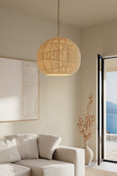 One Light Pendant<br /><span style="color:#4AB0CE;">Entrega: 4-10 dias en USA</span><br /><span style="color:#4AB0CE;font-size:60%;">PREGUNTE POR ENTREGA EN PANAMA</span><br />Collection: Cavara<br />Finish: Legacy Brass