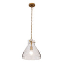 One Light Pendant<br /><span style="color:#4AB0CE;">Entrega: 6-7 semanas en USA</span><br /><span style="color:#4AB0CE;font-size:60%;">PREGUNTE POR ENTREGA EN PANAMA</span><br />Collection: Sevara<br />Finish: Legacy Brass