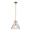 One Light Pendant<br /><span style="color:#4AB0CE;">Entrega: 6-7 semanas en USA</span><br /><span style="color:#4AB0CE;font-size:60%;">PREGUNTE POR ENTREGA EN PANAMA</span><br />Collection: Sevara<br />Finish: Legacy Brass