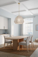 One Light Pendant<br /><span style="color:#4AB0CE;">Entrega: 4-10 dias en USA</span><br /><span style="color:#4AB0CE;font-size:60%;">PREGUNTE POR ENTREGA EN PANAMA</span><br />Collection: Velune<br />Finish: Legacy Brass