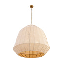 Three Light Pendant<br /><span style="color:#4AB0CE;">Entrega: 4-10 dias en USA</span><br /><span style="color:#4AB0CE;font-size:60%;">PREGUNTE POR ENTREGA EN PANAMA</span><br />Collection: Velune<br />Finish: Legacy Brass