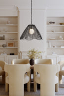One Light Pendant<br /><span style="color:#4AB0CE;">Entrega: 4-10 dias en USA</span><br /><span style="color:#4AB0CE;font-size:60%;">PREGUNTE POR ENTREGA EN PANAMA</span><br />Collection: Sylari<br />Finish: Dark Matte Black