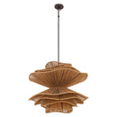Six Light Pendant<br /><span style="color:#4AB0CE;">Entrega: 8-9 semanas en USA</span><br /><span style="color:#4AB0CE;font-size:60%;">PREGUNTE POR ENTREGA EN PANAMA</span><br />Collection: Mireth<br />Finish: Dark Bronze