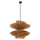 Six Light Pendant<br /><span style="color:#4AB0CE;">Entrega: 8-9 semanas en USA</span><br /><span style="color:#4AB0CE;font-size:60%;">PREGUNTE POR ENTREGA EN PANAMA</span><br />Collection: Mireth<br />Finish: Dark Bronze