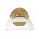 LED Bath Sconce<br /><span style="color:#4AB0CE;">Entrega: 4-10 dias en USA</span><br /><span style="color:#4AB0CE;font-size:60%;">PREGUNTE POR ENTREGA EN PANAMA</span><br />Collection: Halwynd<br />Finish: Legacy Brass