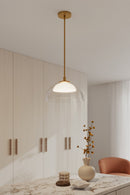 Minka-Lavery - 2036-732-L - LED Convertible Pendant/Semi-Flush - Halwynd - Legacy Brass