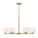 Six Light Chandelier<br /><span style="color:#4AB0CE;">Entrega: 4-10 dias en USA</span><br /><span style="color:#4AB0CE;font-size:60%;">PREGUNTE POR ENTREGA EN PANAMA</span><br />Collection: Seville<br />Finish: Legacy Brass