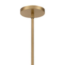 One Light Convertible Pendant/Semi-Flush Mount<br /><span style="color:#4AB0CE;">Entrega: 4-5 semanas en USA</span><br /><span style="color:#4AB0CE;font-size:60%;">PREGUNTE POR ENTREGA EN PANAMA</span><br />Collection: Seville<br />Finish: Legacy Brass