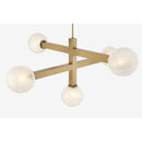 Five Light Chandelier<br /><span style="color:#4AB0CE;">Entrega: 4-10 dias en USA</span><br /><span style="color:#4AB0CE;font-size:60%;">PREGUNTE POR ENTREGA EN PANAMA</span><br />Collection: Narra<br />Finish: Legacy Brass