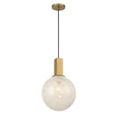 One Light Pendant<br /><span style="color:#4AB0CE;">Entrega: 4-10 dias en USA</span><br /><span style="color:#4AB0CE;font-size:60%;">PREGUNTE POR ENTREGA EN PANAMA</span><br />Collection: Narra<br />Finish: Legacy Brass
