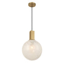 One Light Pendant<br /><span style="color:#4AB0CE;">Entrega: 4-10 dias en USA</span><br /><span style="color:#4AB0CE;font-size:60%;">PREGUNTE POR ENTREGA EN PANAMA</span><br />Collection: Narra<br />Finish: Legacy Brass