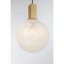 One Light Pendant<br /><span style="color:#4AB0CE;">Entrega: 4-10 dias en USA</span><br /><span style="color:#4AB0CE;font-size:60%;">PREGUNTE POR ENTREGA EN PANAMA</span><br />Collection: Narra<br />Finish: Legacy Brass