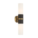 Two Light Wall Sconce<br /><span style="color:#4AB0CE;">Entrega: 9-10 semanas en USA</span><br /><span style="color:#4AB0CE;font-size:60%;">PREGUNTE POR ENTREGA EN PANAMA</span><br />Collection: Linthor<br />Finish: Legacy Brass
