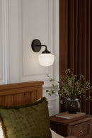 Minka-Lavery - 2571-899 - One Light Bath Sconce - Cornwell - Dark Matte Black