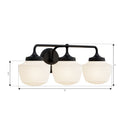 Minka-Lavery - 2573-899 - Three Light Vanity - Cornwell - Dark Matte Black