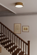 Minka-Lavery - 3939-732 - Two Light Flush Mount - Purelight - Legacy Brass