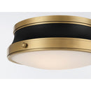 Two Light Flush Mount<br /><span style="color:#4AB0CE;">Entrega: 4-10 dias en USA</span><br /><span style="color:#4AB0CE;font-size:60%;">PREGUNTE POR ENTREGA EN PANAMA</span><br />Collection: Purelight<br />Finish: Legacy Brass