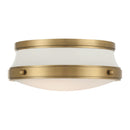 Two Light Flush Mount<br /><span style="color:#4AB0CE;">Entrega: 4-10 dias en USA</span><br /><span style="color:#4AB0CE;font-size:60%;">PREGUNTE POR ENTREGA EN PANAMA</span><br />Collection: Purelight<br />Finish: Legacy Brass