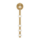 LED Wall Sconce<br /><span style="color:#4AB0CE;">Entrega: 4-10 dias en USA</span><br /><span style="color:#4AB0CE;font-size:60%;">PREGUNTE POR ENTREGA EN PANAMA</span><br />Collection: Pearl<br />Finish: Legacy Brass