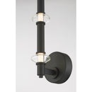 LED Wall Sconce<br /><span style="color:#4AB0CE;">Entrega: 4-10 dias en USA</span><br /><span style="color:#4AB0CE;font-size:60%;">PREGUNTE POR ENTREGA EN PANAMA</span><br />Collection: Pearl<br />Finish: Dark Matte Black