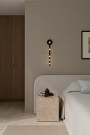 LED Wall Sconce<br /><span style="color:#4AB0CE;">Entrega: 4-10 dias en USA</span><br /><span style="color:#4AB0CE;font-size:60%;">PREGUNTE POR ENTREGA EN PANAMA</span><br />Collection: Pearl<br />Finish: Dark Matte Black
