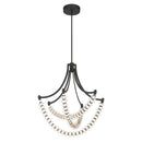 LED Chandelier<br /><span style="color:#4AB0CE;">Entrega: 4-10 dias en USA</span><br /><span style="color:#4AB0CE;font-size:60%;">PREGUNTE POR ENTREGA EN PANAMA</span><br />Collection: Pearl<br />Finish: Dark Matte Black