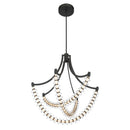 LED Chandelier<br /><span style="color:#4AB0CE;">Entrega: 4-10 dias en USA</span><br /><span style="color:#4AB0CE;font-size:60%;">PREGUNTE POR ENTREGA EN PANAMA</span><br />Collection: Pearl<br />Finish: Dark Matte Black