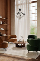 LED Chandelier<br /><span style="color:#4AB0CE;">Entrega: 4-10 dias en USA</span><br /><span style="color:#4AB0CE;font-size:60%;">PREGUNTE POR ENTREGA EN PANAMA</span><br />Collection: Pearl<br />Finish: Dark Matte Black