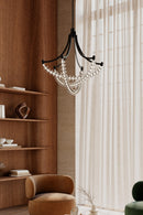 LED Chandelier<br /><span style="color:#4AB0CE;">Entrega: 4-10 dias en USA</span><br /><span style="color:#4AB0CE;font-size:60%;">PREGUNTE POR ENTREGA EN PANAMA</span><br />Collection: Pearl<br />Finish: Dark Matte Black