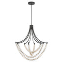 LED Chandelier<br /><span style="color:#4AB0CE;">Entrega: 4-10 dias en USA</span><br /><span style="color:#4AB0CE;font-size:60%;">PREGUNTE POR ENTREGA EN PANAMA</span><br />Collection: Pearl<br />Finish: Dark Matte Black