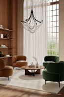 Minka-Lavery - 5647-899-L - LED Chandelier - Pearl - Dark Matte Black
