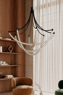 LED Chandelier<br /><span style="color:#4AB0CE;">Entrega: 4-10 dias en USA</span><br /><span style="color:#4AB0CE;font-size:60%;">PREGUNTE POR ENTREGA EN PANAMA</span><br />Collection: Pearl<br />Finish: Dark Matte Black
