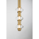 LED Mini Pendant<br /><span style="color:#4AB0CE;">Entrega: 4-10 dias en USA</span><br /><span style="color:#4AB0CE;font-size:60%;">PREGUNTE POR ENTREGA EN PANAMA</span><br />Collection: Pearl<br />Finish: Legacy Brass