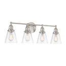Four Light Vanity<br /><span style="color:#4AB0CE;">Entrega: 4-10 dias en USA</span><br /><span style="color:#4AB0CE;font-size:60%;">PREGUNTE POR ENTREGA EN PANAMA</span><br />Collection: Barwell<br />Finish: Brushed Nickel