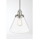 One Light Mini Pendant<br /><span style="color:#4AB0CE;">Entrega: 4-10 dias en USA</span><br /><span style="color:#4AB0CE;font-size:60%;">PREGUNTE POR ENTREGA EN PANAMA</span><br />Collection: Barwell<br />Finish: Brushed Nickel