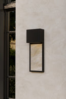 LED Outdoor Wall Sconce<br /><span style="color:#4AB0CE;">Entrega: 4-10 dias en USA</span><br /><span style="color:#4AB0CE;font-size:60%;">PREGUNTE POR ENTREGA EN PANAMA</span><br />Collection: Norrin<br />Finish: Sand Coal Black