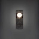 Modern Forms - WS220614-BV/BK - LED Wall Sconce - Okemo - Basalt Stone/Black