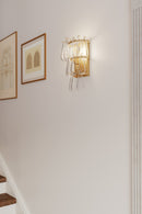 Two Light Wall Sconce<br /><span style="color:#4AB0CE;">Entrega: 4-10 dias en USA</span><br /><span style="color:#4AB0CE;font-size:60%;">PREGUNTE POR ENTREGA EN PANAMA</span><br />Collection: Vionne<br />Finish: Legacy Brass